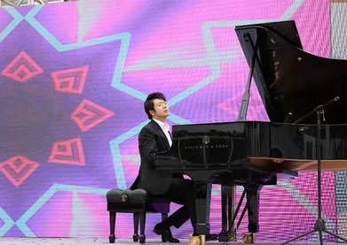 首屆武隆懶壩國際大地藝術季開幕！郎朗徐崢現身助陣